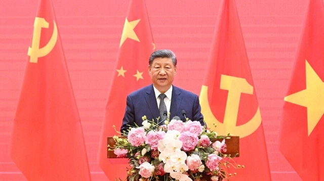 習近平會見中越人民大聯歡活動代表時的致辭
